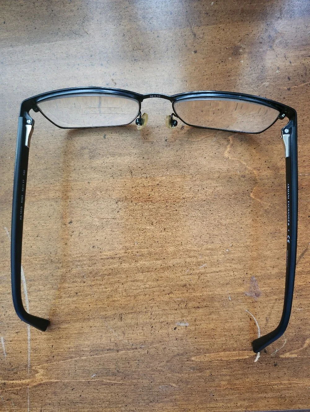 Armani Exchange Eyeglasses Frame/Case/Cleaning Cloth